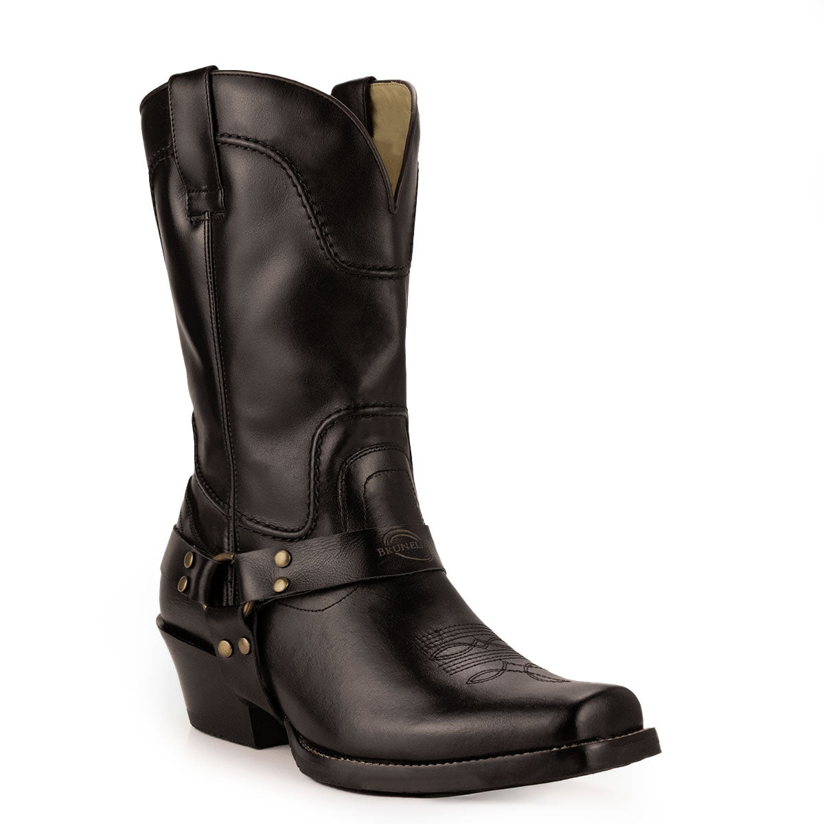 Brunellos Western boots!! Genuine leather!! Brunello main image 3