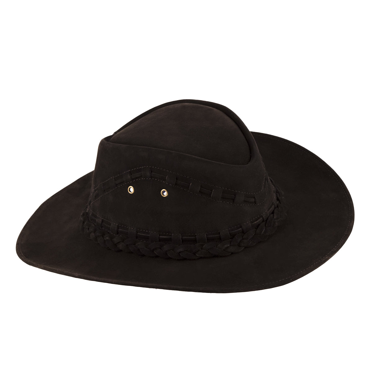 Brunello\'s Xonado Women\'s White Leather Western Cowgirl Hat  Made In Brazil Brunello main image 2