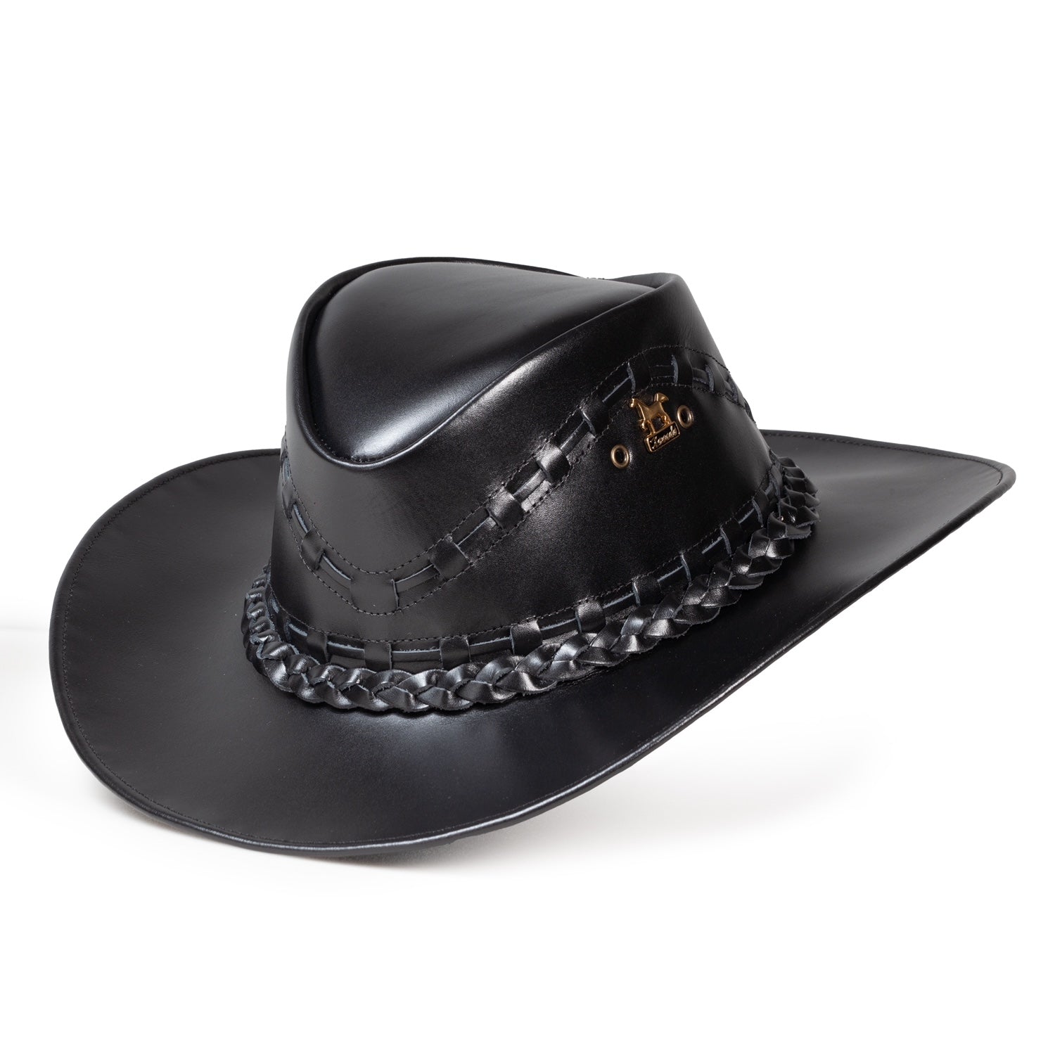 leather dress hats Elastic Beaded Hat Band for Men and Women